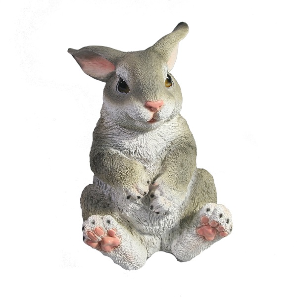 Зайка Cтепашка сидит (серый) L15W12,5H19  718185/F849 Зайка Cтепашка сидит (серый) L15W12,5H19  718185/F849