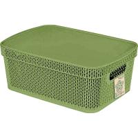 Корзина д/хранения Green Republic 5л с крышкой полынь /KL4113/10шт/ПР 