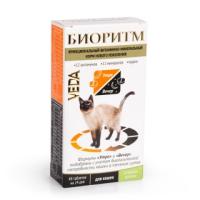 Витаминно-минеральный комплекс для кошек со вкусом кролика Биоритм 48таб*0,5г Витаминно-минеральный комплекс для кошек со вкусом кролика Биоритм 48таб*0,5г