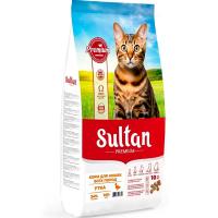 Кошки Султан Премиум для всех пород утка 10кг/6353 Кошки Султан Премиум для всех пород утка 10кг/6353