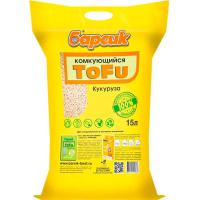 Наполнитель Барсик Тофу кукурузный 15л/3шт/92088 Наполнитель Барсик Тофу кукурузный 15л/3шт/92088