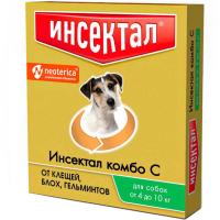 Капли Инсектал Комбо от внешн. и внутр. паразитов д/собак 4-10кг/42шт/N204/Экопром ЧЗ Капли Инсектал Комбо от внешн. и внутр. паразитов д/собак 4-10кг/42шт/N204/Экопром ЧЗ