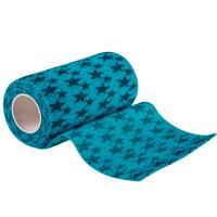 Бинт(бандаж) VETЗАБОТА самофиксирующийся голубой и звёзды 2,5см*4,5м/  Бинт(бандаж) VETЗАБОТА самофиксирующийся голубой и звёзды 2,5см*4,5м/