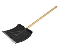 Лопата снегоуборочная 385*380мм с деревянным черенок 68101-2  Лопата снегоуборочная 385*380мм с деревянным черенок 68101-2