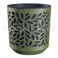 Leaves-оливковый-антрацит