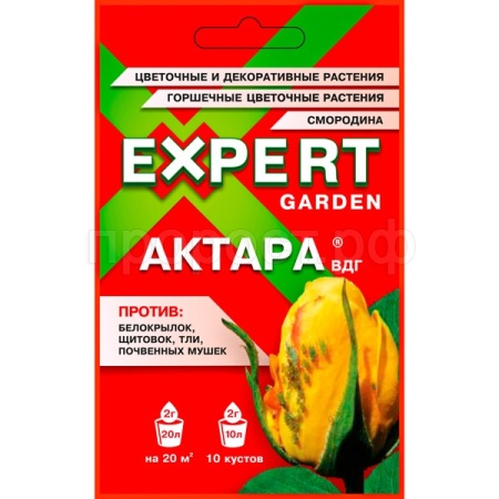 Актара ВДГ цветочные, декоративные, смородина 2гр