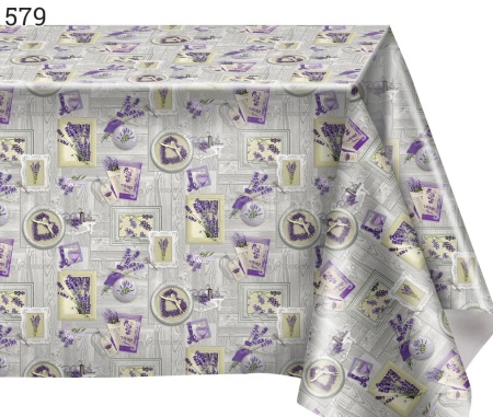 Клеенка столовая "МАЖОР" нетканная основа с ПВХ покрытием рулон 579/15