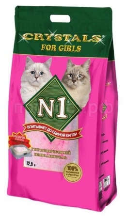 Наполнитель Барсик CRYSTALS For Girls №1 силикагель 12,5л розовый Наполнитель Барсик CRYSTALS For Girls №1 силикагель 12,5л розовый