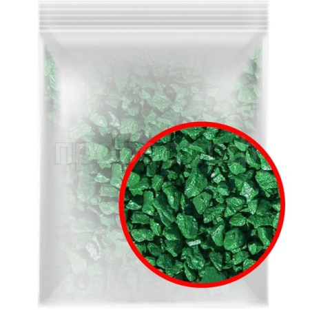 Мраморная крошка зеленая 2кг фракция 5-10мм