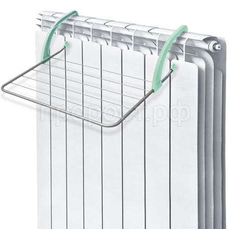 Сушилка д/белья на батарею 52*47*16,5см серый СБ5-52/С /15шт