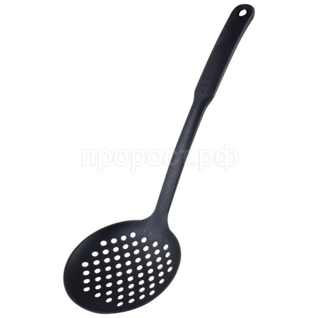 Шумовка 30*11см черный нейлон CUOCO/24шт/003588/Mallony