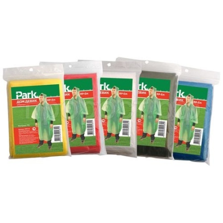 Дождевик "Пончо" RP-Em п/э/25шт/999113/PARK