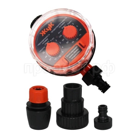 Полив Таймер Жук с возможностью подключения датчика дождя ТЭ-11 /5721-00/шт/Цикл