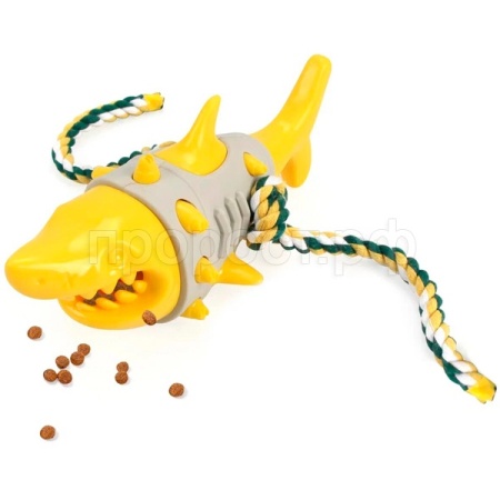 Игрушка с Акула 19х8см ИС-59 желтый