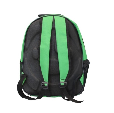 Рюкзак-переноска д/животн.с панор.видом 24x30x40см зеленый/Рс451з/Евро