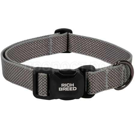 Ошейник магнитный суперзамок XL 25" 40-65 А-4 коричневый