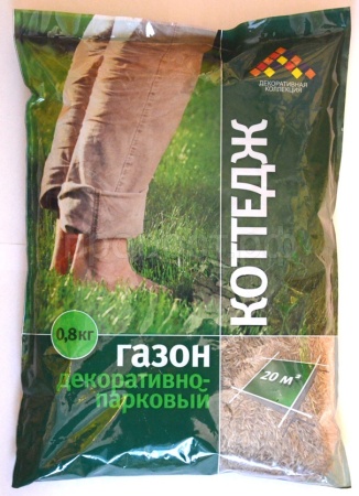 Семена газонной травы Коттедж 0,8 кг
