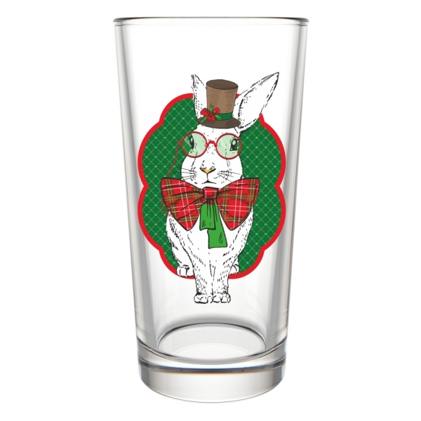 Набор стаканов Зайцы пижоны (6шт) 230мл/146-Д  Набор стаканов Зайцы пижоны (6шт) 230мл/146-Д