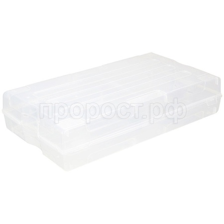 Коробка для хранения обуви 61*34*13см с ручкой прозрачный М2870  Коробка для хранения обуви 61*34*13см с ручкой прозрачный М2870