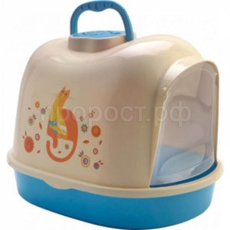 Туалет бокс для кошек 49*37,5*39см Туалет бокс для кошек 49*37,5*39см