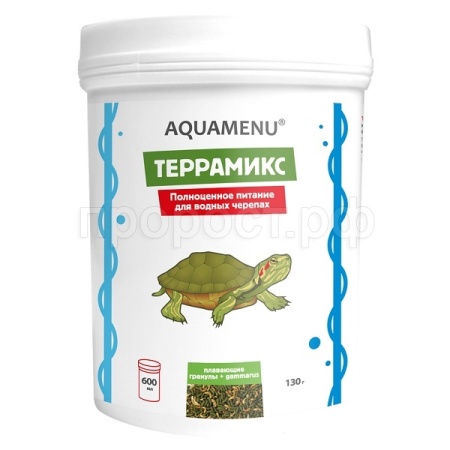 Черепахи банка Террамикс 600мл (130гр) ЧЗ