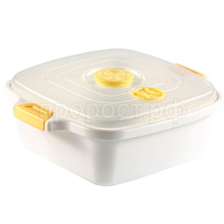 Контейнер для СВЧ 2л квадратный 05017
