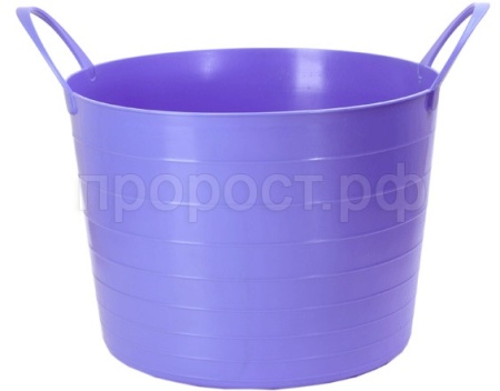 Корзина мягкая 27л сиреневый М2881