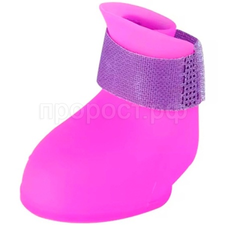 Сапожки силиконовые S 4,3х3,3см ОЖ-9 фиолетовый