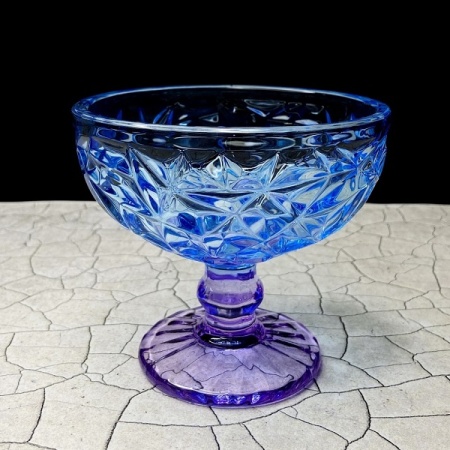 Креманка фиолетово-голубой 300мл /5181/1-Н5