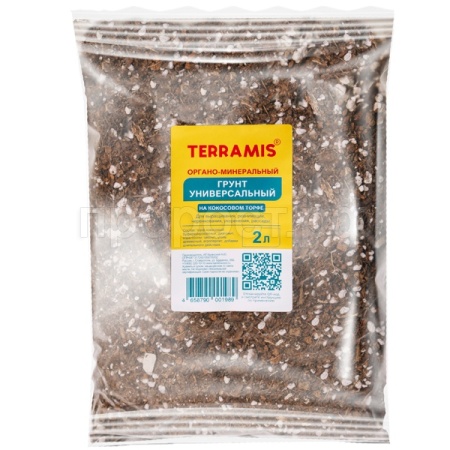 Грунт Terramis Универсальный на кокосовом торфе 2л