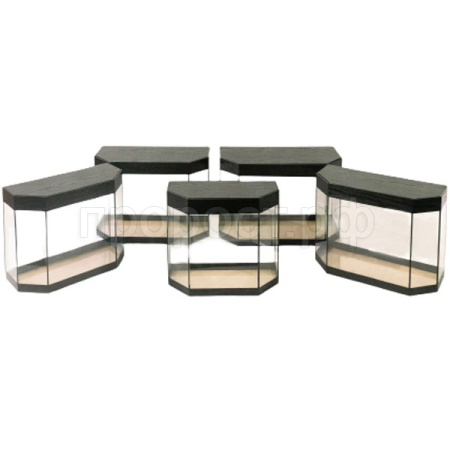 Аквариум комплект панорамный с крышкой 157 л (23-27-31-36-40)