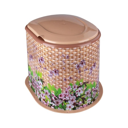 Туалет дачный Плетенка