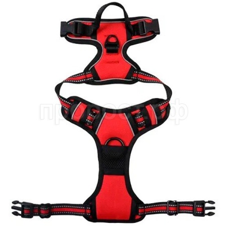 Шлейка L 17.5-22,5кг ш.45-70 гр.45-95 Ш-11 красный