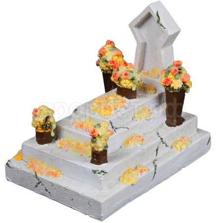 Грот AQUA DELLA Dia de los muertos grave 1 серый 11.9x8.3x10см (Бельгия) 234/466643